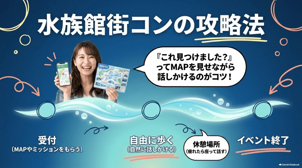 婚活恋活部【攻略ブログ】 | 水族館街コンまとめ【口コミ評判と感想レポ/1人参加/年齢層/服装他】