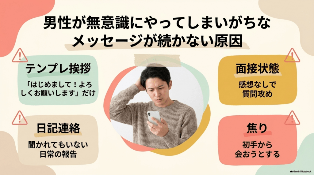 婚活恋活部【攻略ブログ】 | マチアプでメッセージが続かない男女の原因とコツ【知恵袋/なんJ他】