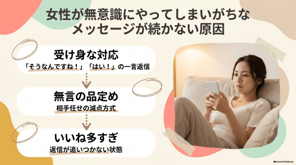 婚活恋活部【攻略ブログ】 | マチアプでメッセージが続かない男女の原因とコツ【知恵袋/なんJ他】