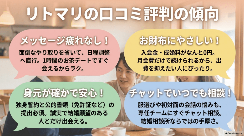 婚活恋活部【攻略ブログ】 | リトマリの口コミ評判と料金や成婚までの流れレビュー【IBJonline/結婚相談所】